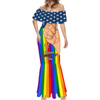 Love is Love Mermaid Dress 2023 National Coming Out Day - Wonder Print Shop