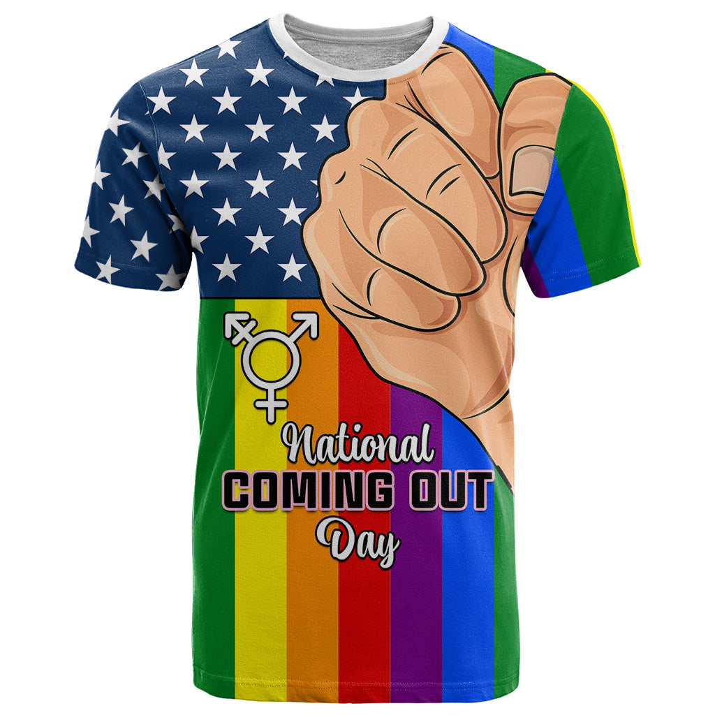 Love is Love T Shirt 2023 National Coming Out Day - Wonder Print Shop