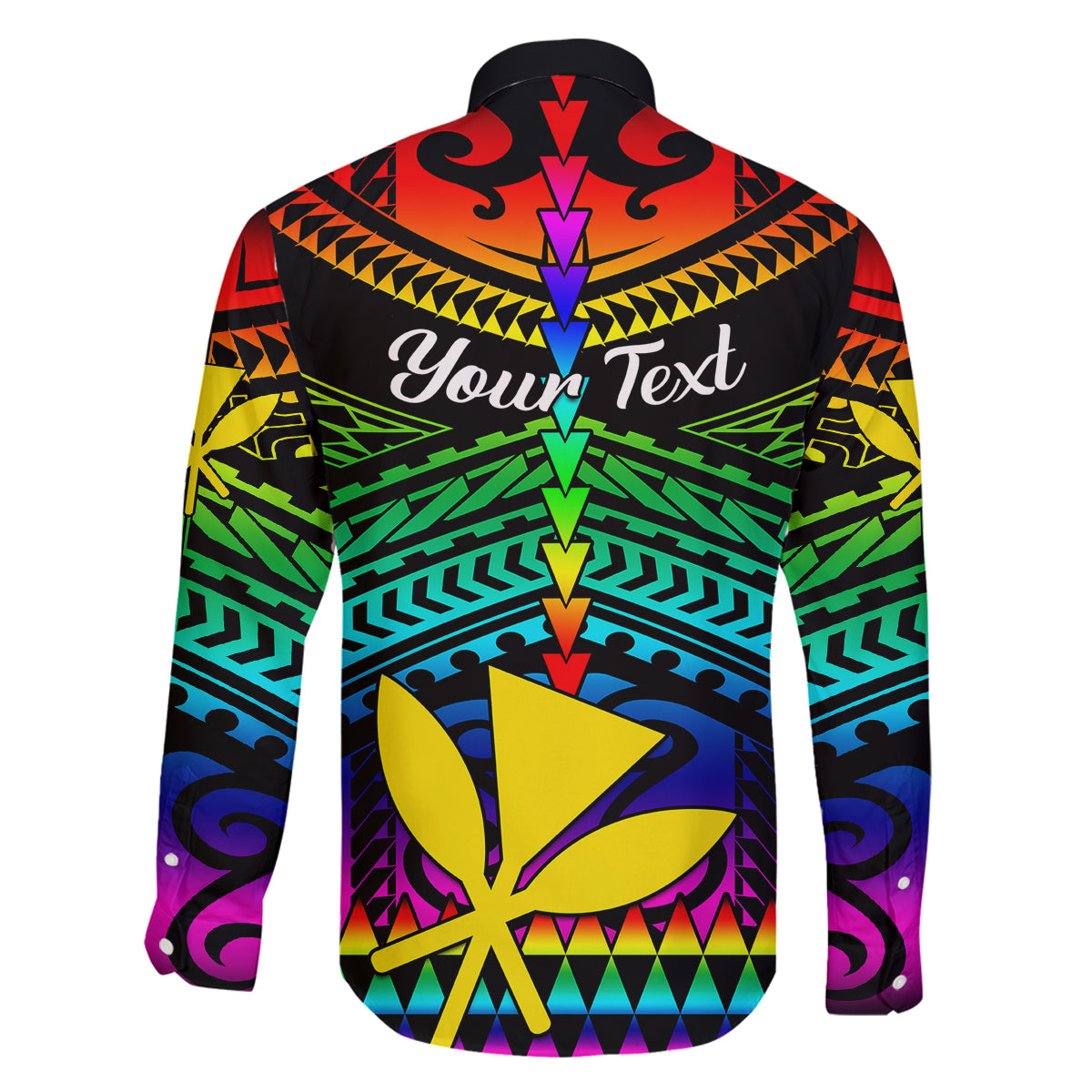 Personalised Hawaii Family Matching Puletasi Dress and Hawaiian Shirt Kanaka Maoli Kakau 2023 National Coming Out Day - Wonder Print Shop