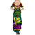 Personalised Hawaii Summer Maxi Dress Kanaka Maoli Kakau 2023 National Coming Out Day - Wonder Print Shop
