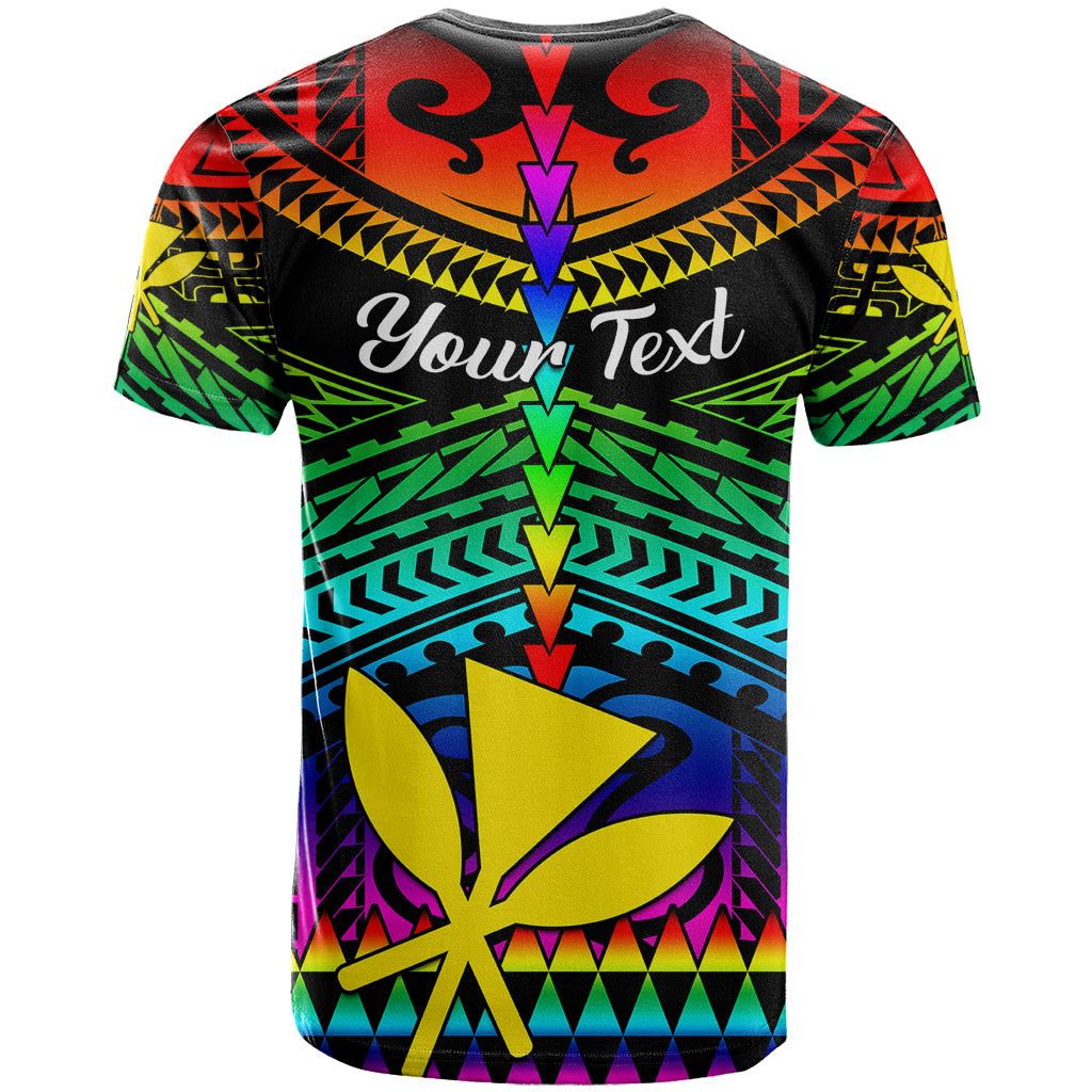 Personalised Hawaii T Shirt Kanaka Maoli Kakau 2023 National Coming Out Day - Wonder Print Shop
