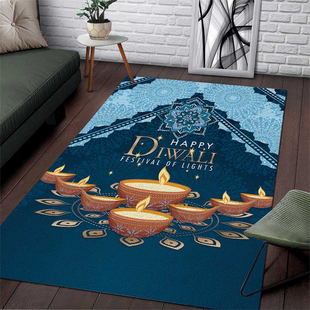 Diwali Area Rug Festival of Lights - Wonder Print Shop
