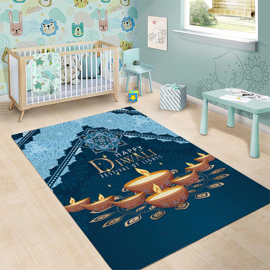 Diwali Area Rug Festival of Lights - Wonder Print Shop