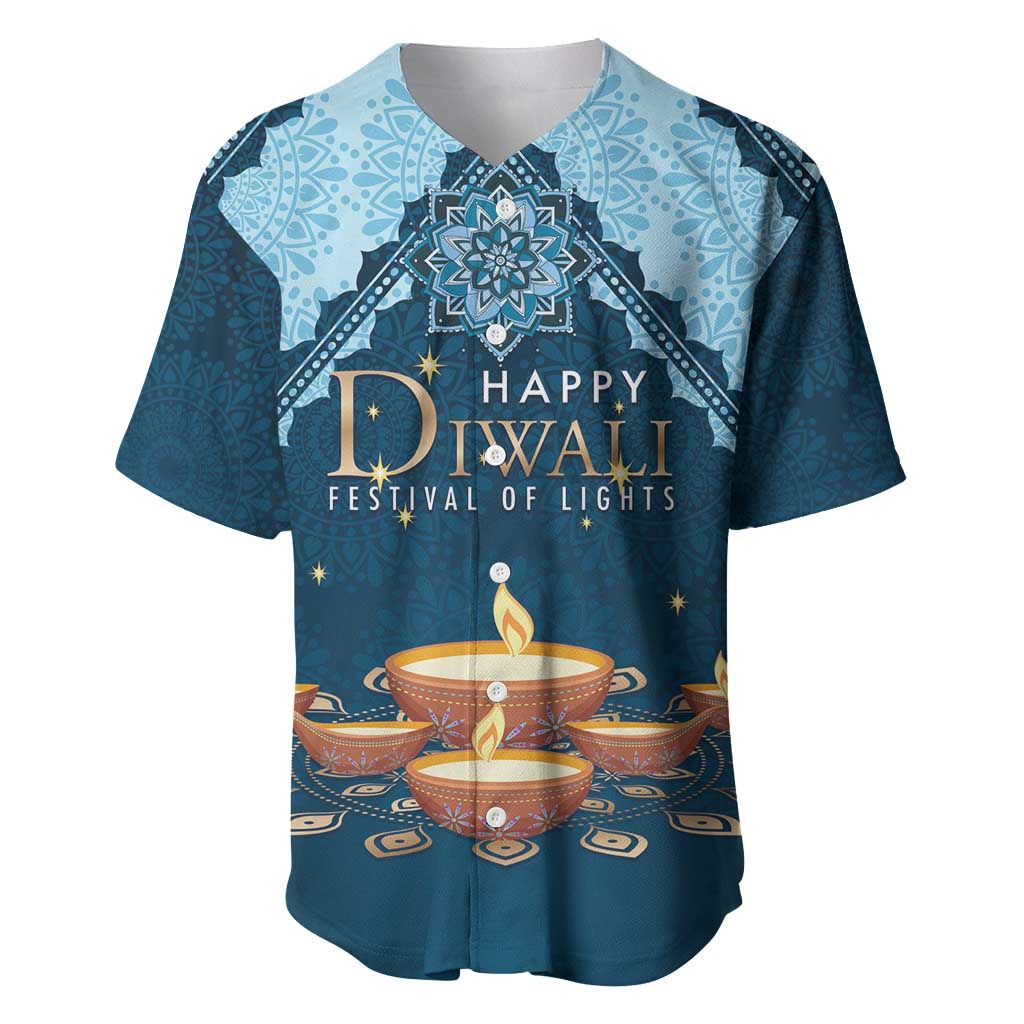 Personalized Diwali Baseball Jersey Festival of Lights - Wonder Print Shop