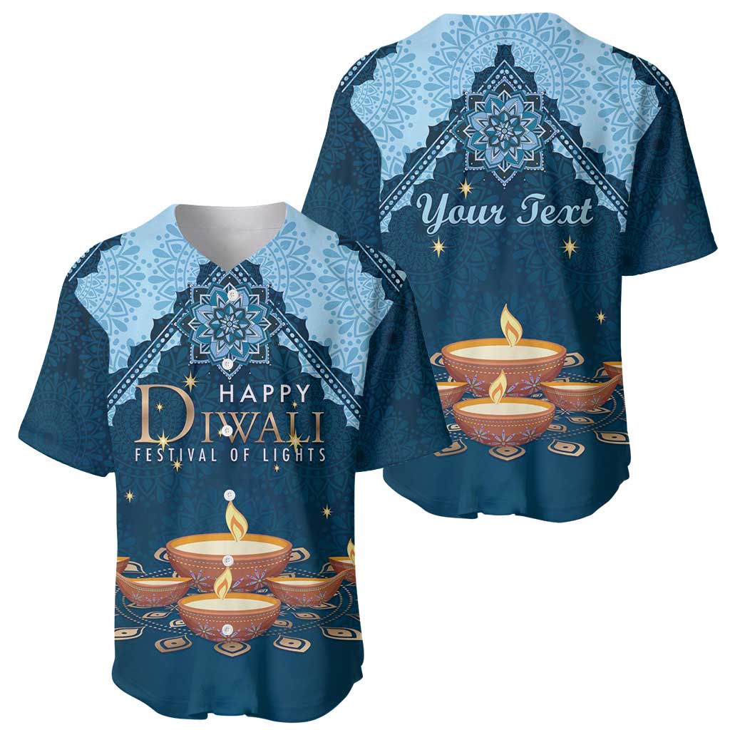 Personalized Diwali Baseball Jersey Festival of Lights - Wonder Print Shop