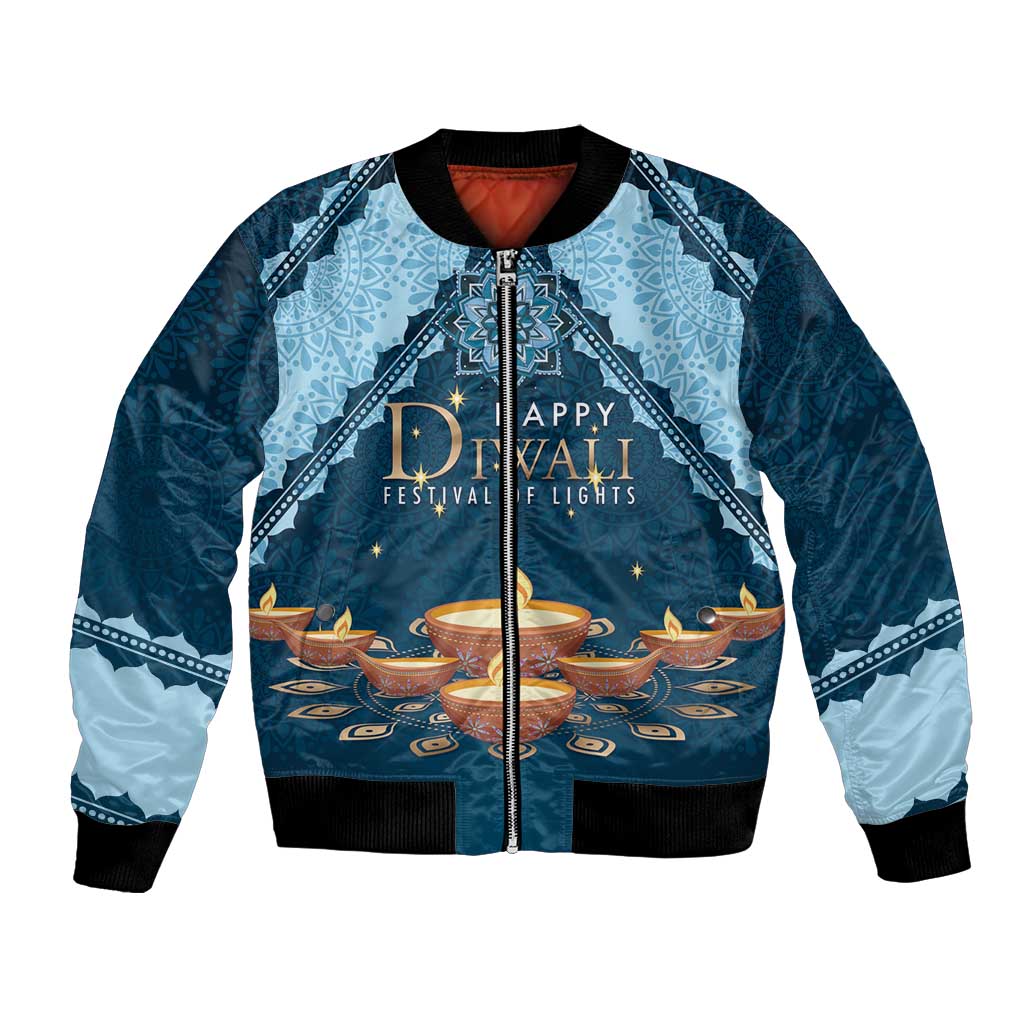 Personalized Diwali Bomber Jacket Festival of Lights - Wonder Print Shop