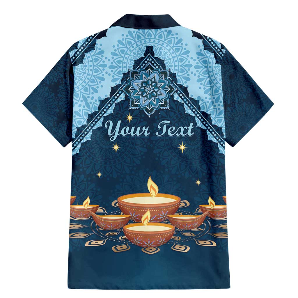 Personalized Diwali Family Matching Mermaid Dress and Hawaiian Shirt Festival of Lights - Wonder Print Shop