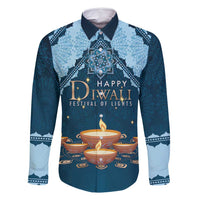 Personalized Diwali Family Matching Mermaid Dress and Hawaiian Shirt Festival of Lights - Wonder Print Shop