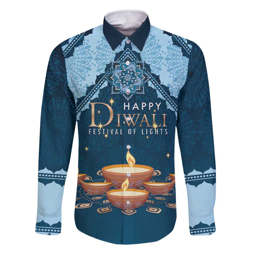 Personalized Diwali Family Matching Short Sleeve Bodycon Dress and Hawaiian Shirt Festival of Lights - Wonder Print Shop