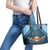Diwali Leather Tote Bag Festival of Lights - Wonder Print Shop