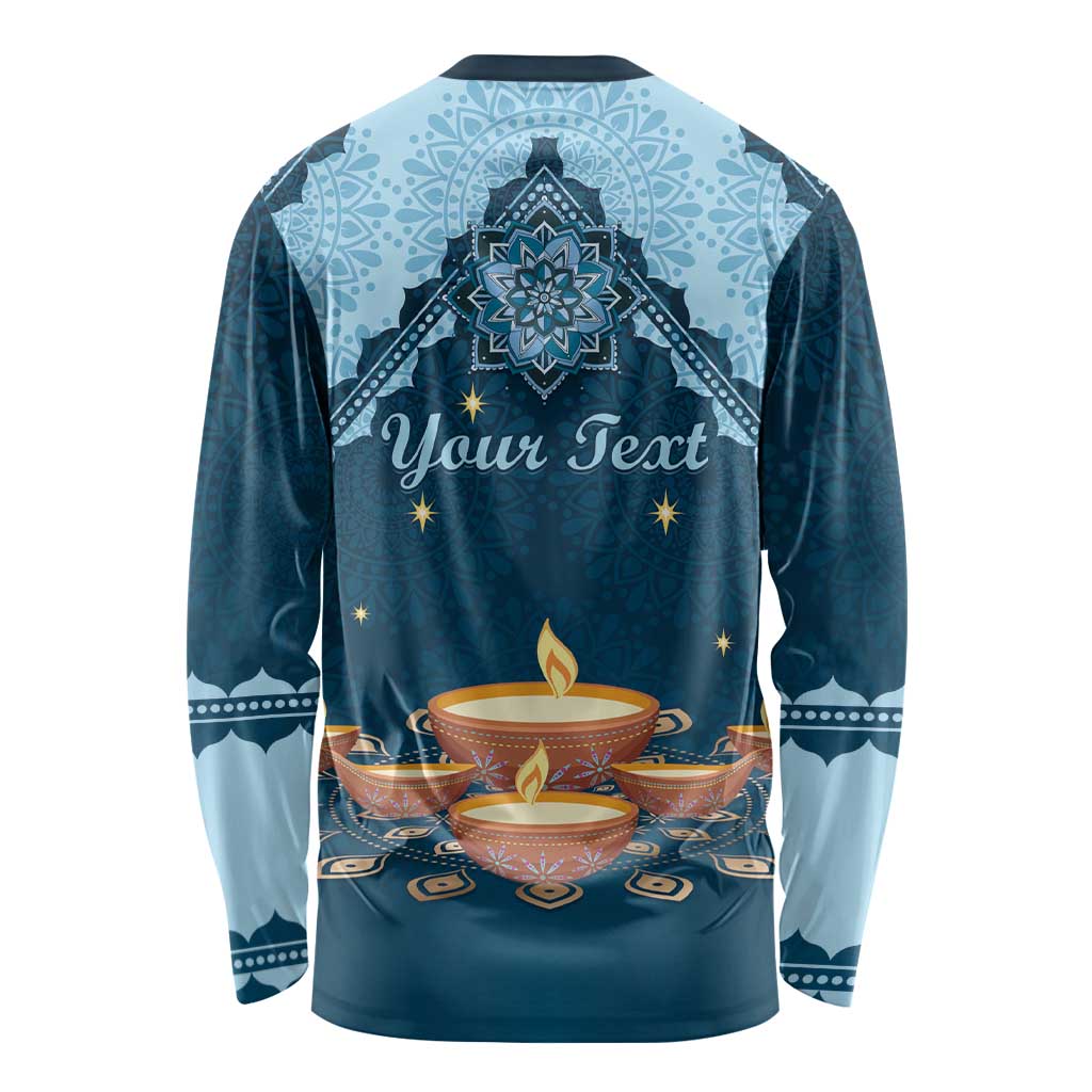 Personalized Diwali Long Sleeve Shirt Festival of Lights - Wonder Print Shop