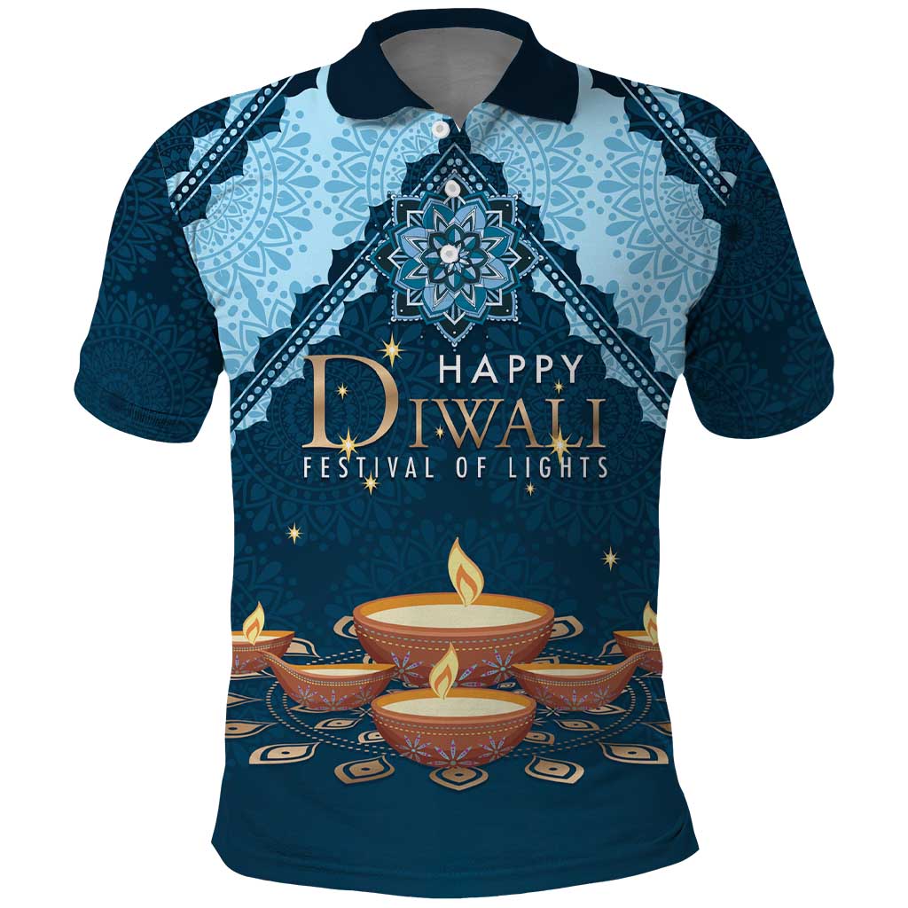Personalized Diwali Polo Shirt Festival of Lights - Wonder Print Shop