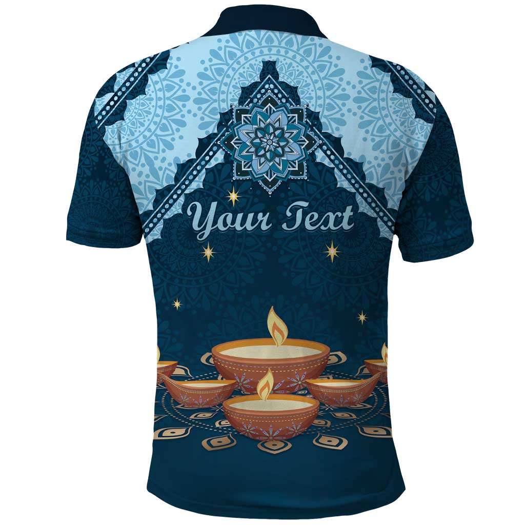 Personalized Diwali Polo Shirt Festival of Lights - Wonder Print Shop