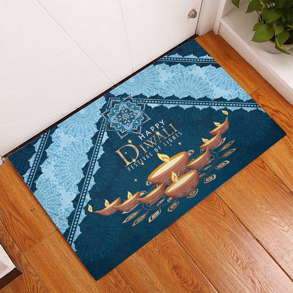 Diwali Rubber Doormat Festival of Lights - Wonder Print Shop