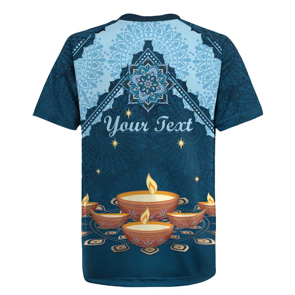 Personalized Diwali Rugby Jersey Festival of Lights - Wonder Print Shop