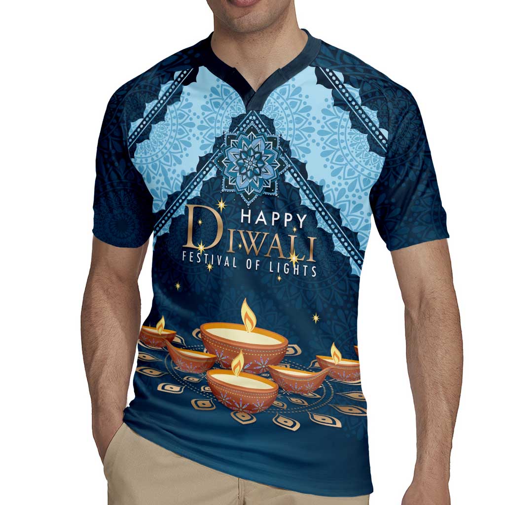 Personalized Diwali Rugby Jersey Festival of Lights - Wonder Print Shop