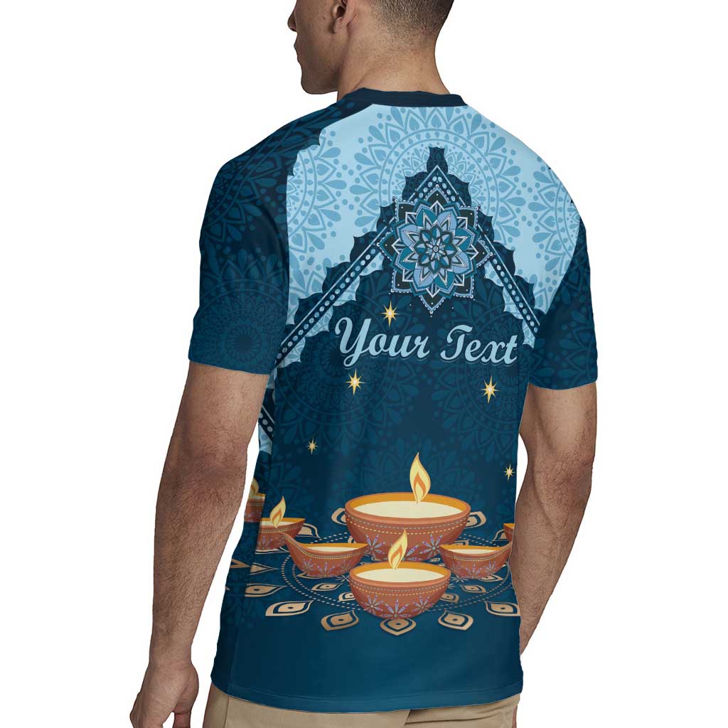 Personalized Diwali Rugby Jersey Festival of Lights - Wonder Print Shop