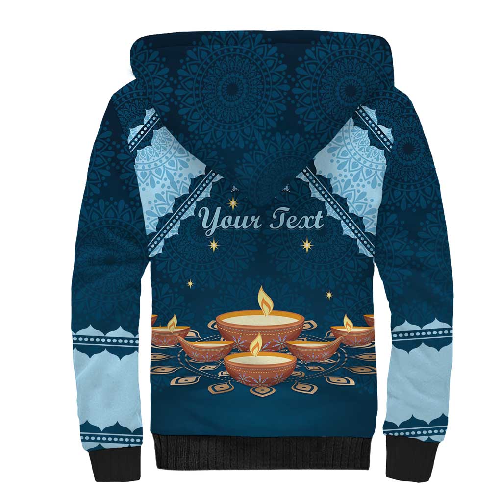 Personalized Diwali Sherpa Hoodie Festival of Lights - Wonder Print Shop