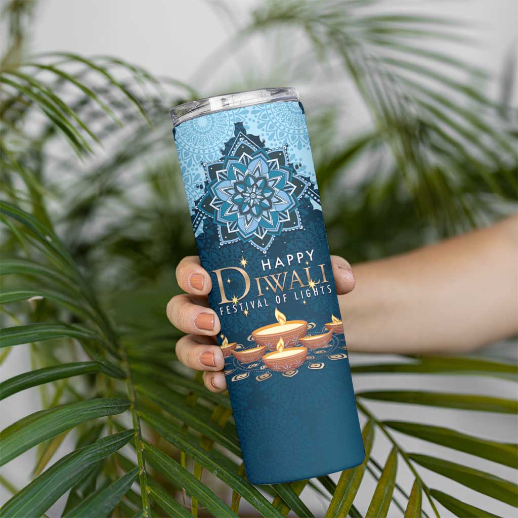 Personalized Diwali Skinny Tumbler Festival of Lights - Wonder Print Shop