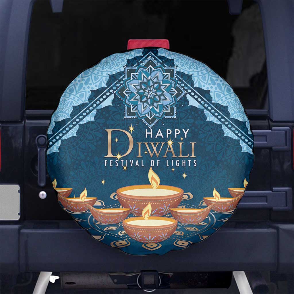 Diwali Spare Tire Cover Festival of Lights - Wonder Print Shop