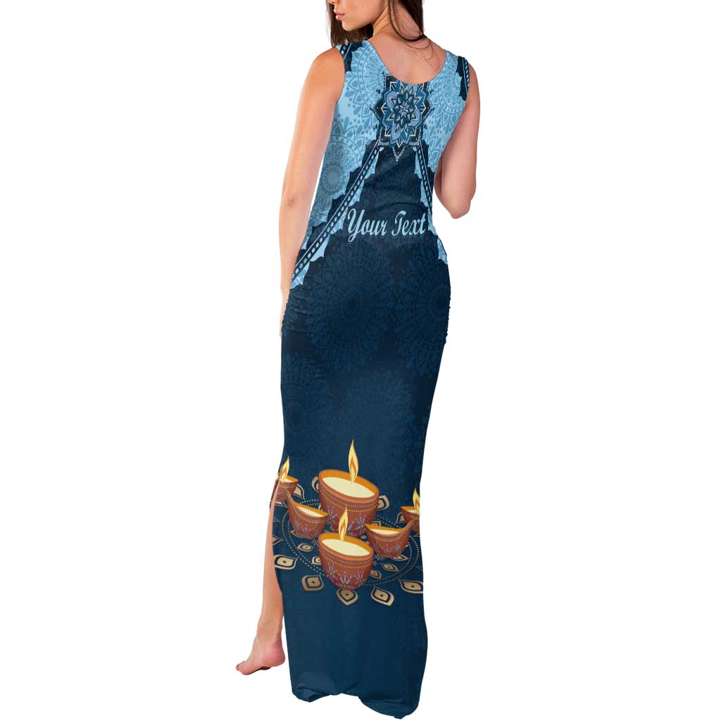 Personalized Diwali Tank Maxi Dress Festival of Lights - Wonder Print Shop