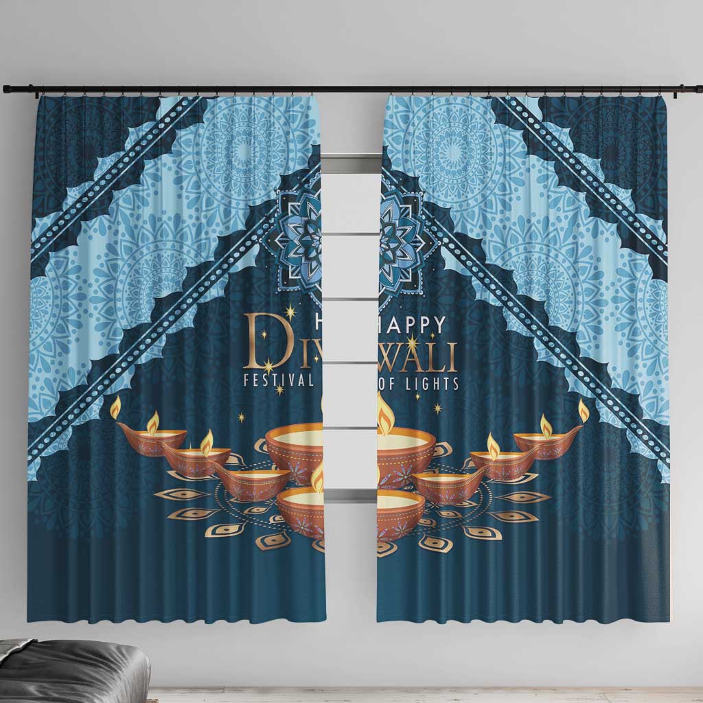 Diwali Window Curtain Festival of Lights - Wonder Print Shop