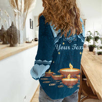 Personalized Diwali Women Casual Shirt Festival of Lights - Wonder Print Shop
