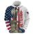 Happy Veterans Day Hoodie Honoring All Who Served - Wonder Print Shop