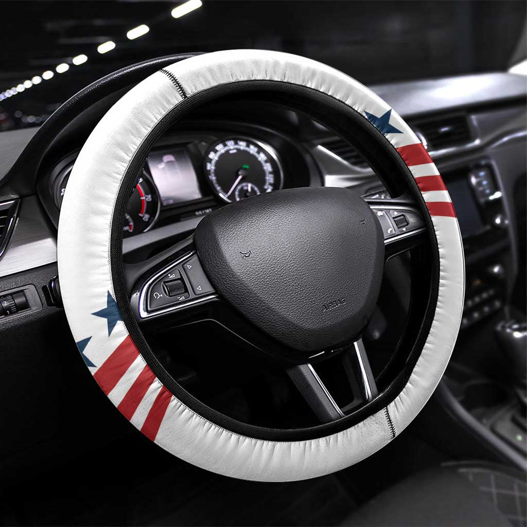 Happy Veterans Day Steering Wheel Cover Honoring All Who Served - Wonder Print Shop