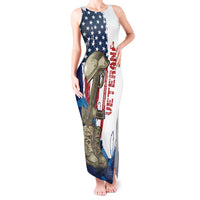 Happy Veterans Day Tank Maxi Dress Honoring All Who Served - Wonder Print Shop