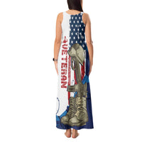 Happy Veterans Day Tank Maxi Dress Honoring All Who Served - Wonder Print Shop