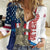 Happy Veterans Day Women Casual Shirt Honoring All Who Served - Wonder Print Shop