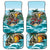 Aloha Hawaii Skeleton Car Mats Tropical Summer Vibe - Wonder Print Shop