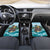 Aloha Hawaii Skeleton Car Mats Tropical Summer Vibe - Wonder Print Shop