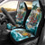 Aloha Hawaii Skeleton Car Seat Cover Tropical Summer Vibe - Wonder Print Shop