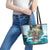 Aloha Hawaii Skeleton Leather Tote Bag Tropical Summer Vibe - Wonder Print Shop