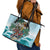 Aloha Hawaii Skeleton Leather Tote Bag Tropical Summer Vibe - Wonder Print Shop