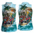 Personalized Aloha Hawaii Skeleton Women Sleeveless Polo Shirt Tropical Summer Vibe - Wonder Print Shop