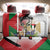Palestine Back Car Seat Cover Mountain Gazelle With Faqqua Iris - Wonder Print Shop