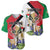 Personalized Palestine Baseball Jersey Mountain Gazelle With Faqqua Iris - Wonder Print Shop