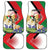 Palestine Car Mats Mountain Gazelle With Faqqua Iris - Wonder Print Shop