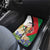 Palestine Car Mats Mountain Gazelle With Faqqua Iris - Wonder Print Shop