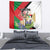 Palestine Tapestry Mountain Gazelle With Faqqua Iris - Wonder Print Shop