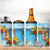 Personalized Collectivity of Saint Martin 4 in 1 Can Cooler Tumbler Hibiscus Flowers Tropical Beach - Wonder Print Shop
