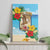 Collectivity of Saint Martin Canvas Wall Art Hibiscus Flowers Tropical Beach - Wonder Print Shop