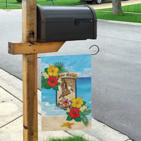 Collectivity of Saint Martin Garden Flag Hibiscus Flowers Tropical Beach - Wonder Print Shop