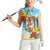 Personalized Collectivity of Saint Martin Women Sleeveless Polo Shirt Hibiscus Flowers Tropical Beach - Wonder Print Shop