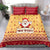 New Jersey Christmas Bedding Set Cheerful Santa Claus Xmas Pattern - Wonder Print Shop