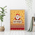 New Jersey Christmas Canvas Wall Art Cheerful Santa Claus Xmas Pattern - Wonder Print Shop