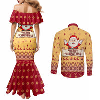 new-jersey-christmas-couples-matching-mermaid-dress-and-long-sleeve-button-shirt-cheerful-santa-claus-xmas-pattern